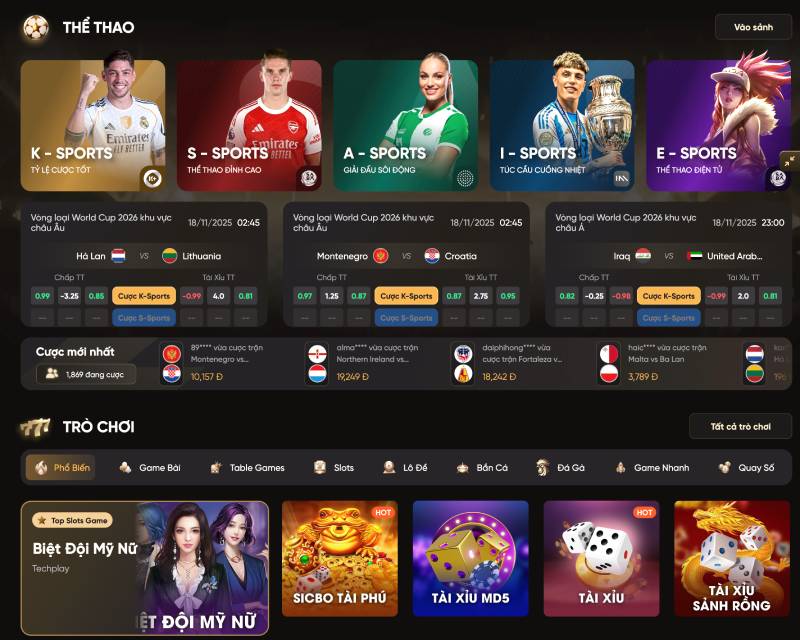 Đánh Giá Soc88 - Thương Hiệu Cá Cược Trực Tuyến Uy Tín 2 Hệ thống game đa dạng – Tất cả trong một tài khoản