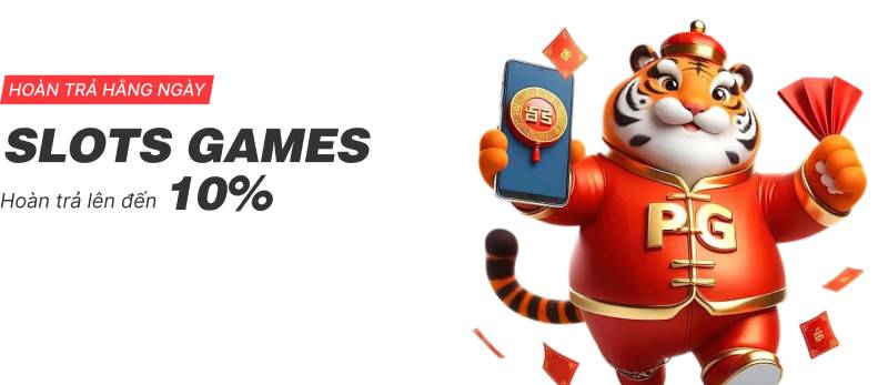 Khuyến Mãi Big88 - Ưu Đãi Cực Khủng Dành Cho Người Chơi Mới 4 Hoàn trả Slots 10% – Tối ưu lợi nhuận khi quay hũ